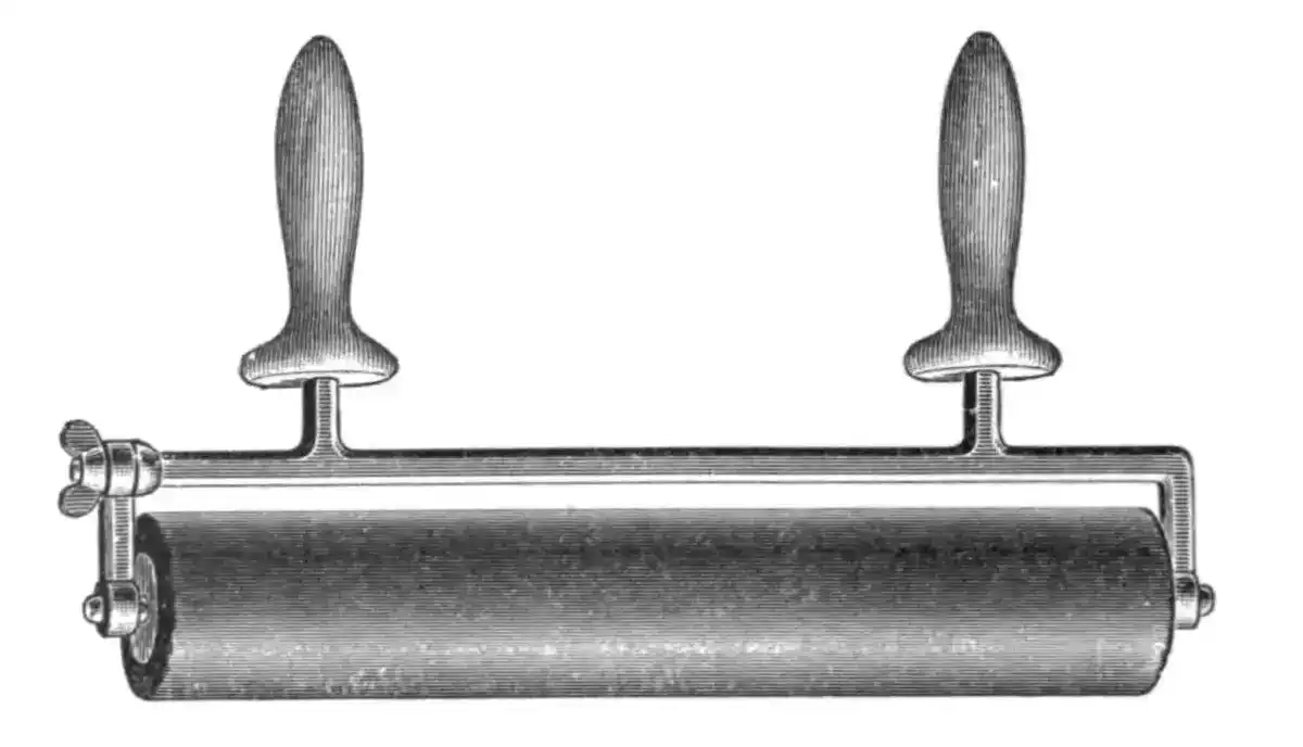 Druckwalzen im Buchdruck — Sinnbild für präzise Arbeit